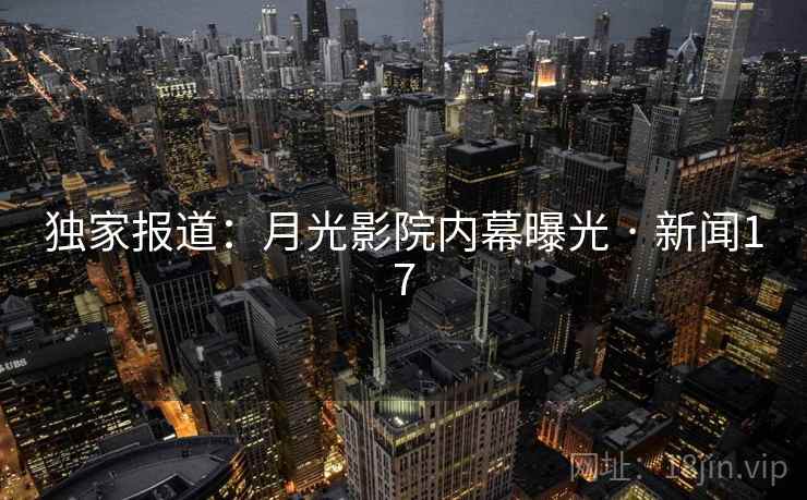 独家报道:月光影院内幕曝光 · 新闻17 独家报道:月光影院内幕曝光 · 新闻17